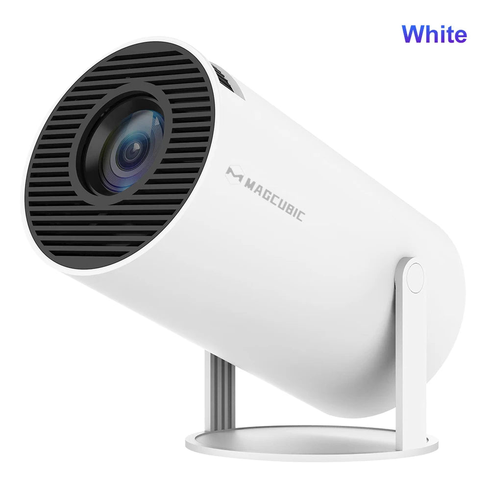 Magcubic HY300 Pro+ Mini Projector – Android 14, 290 ANSI & 180° Rotation