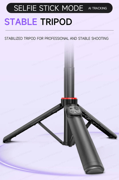 TOKQI C22 AI Tracking Gimbal Tripod with Selfie Stick & Wireless Remote