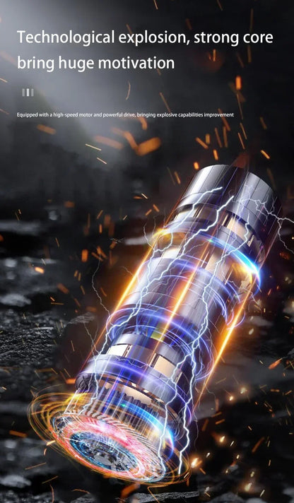 Lenovo 2-in-1 Portable Wireless Vacuum Cleaner – 120W Brushless, Dry & Wet