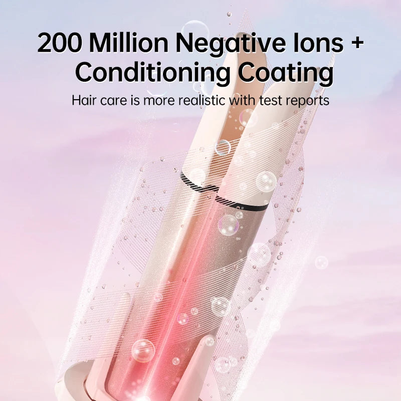 Auto-Rotating Ceramic Hair Curler – Multi-Barrel, Dual Voltage
