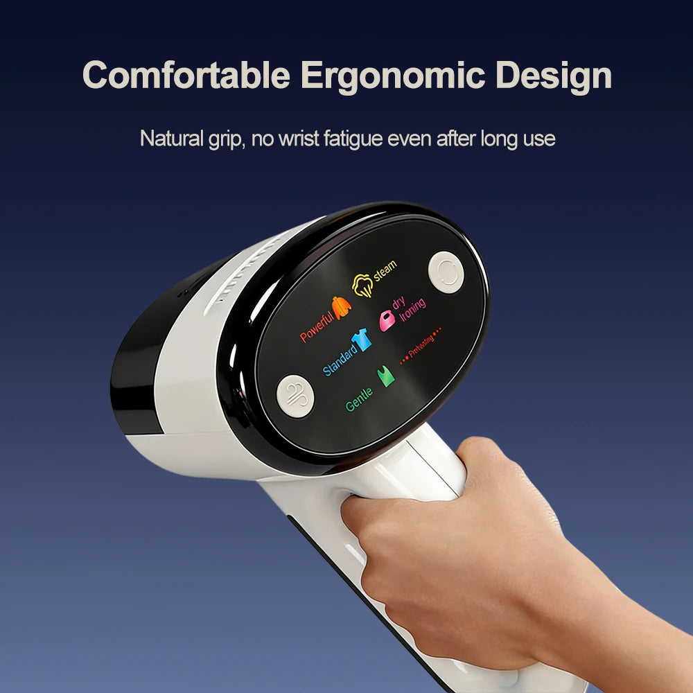 1000W 2-in-1 Vacuum Steamer & Garment Iron | Handheld