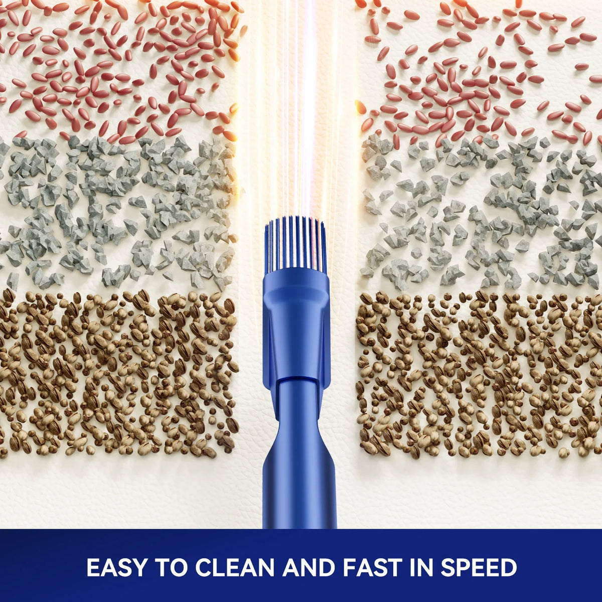 Belibuy 6-in-1 Cordless Handheld Vacuum – 19000Pa, 50,000 RPM, HEPA Filter