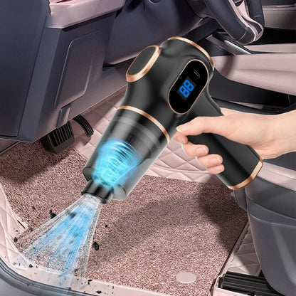 Belibuy 6-in-1 Cordless Handheld Vacuum – 19000Pa, 50,000 RPM, HEPA Filter