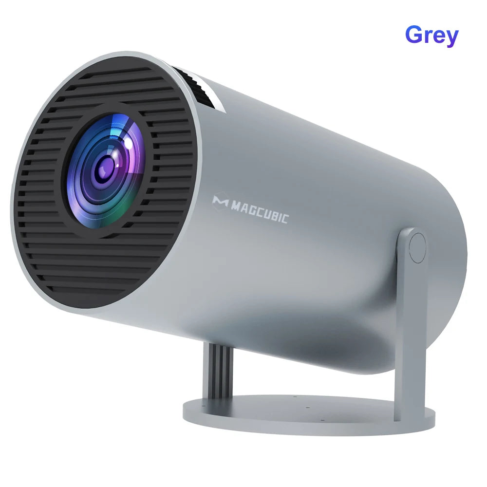 Magcubic HY300 Pro+ Mini Projector – Android 14, 290 ANSI & 180° Rotation