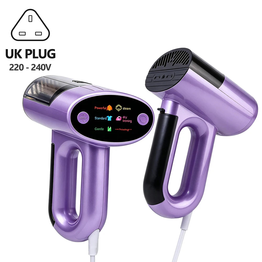 1000W 2-in-1 Vacuum Steamer & Garment Iron | Handheld