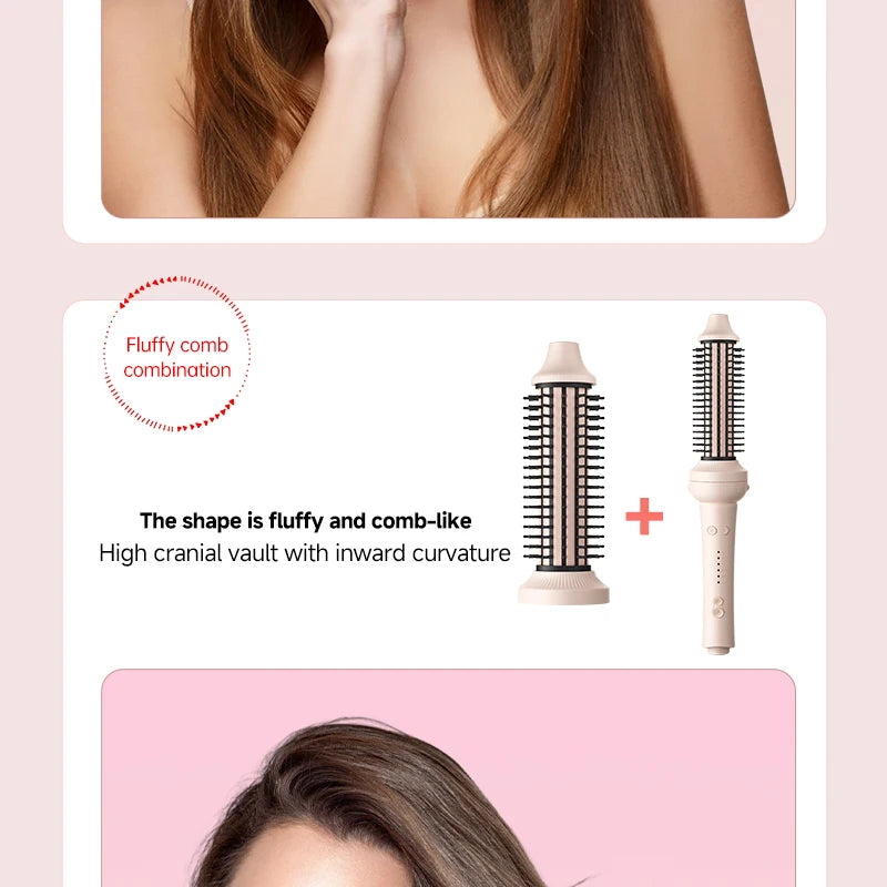 Auto-Rotating Ceramic Hair Curler – Multi-Barrel, Dual Voltage