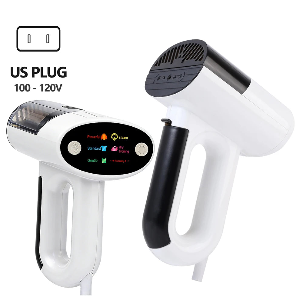 1000W 2-in-1 Vacuum Steamer & Garment Iron | Handheld