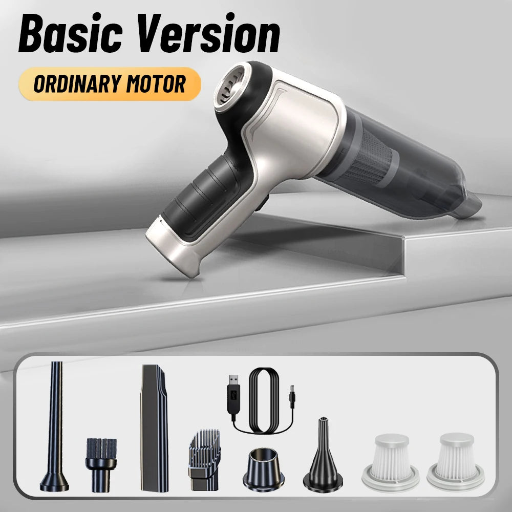 Cordless Car & Home Vacuum Cleaner – 2-in-1 Handheld Blower